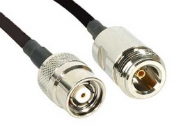 LMR-240 N-Type Female to TNC-RP Male, Low-Loss Cable