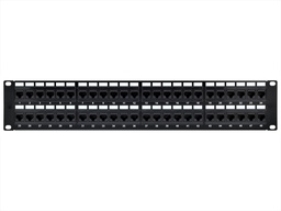 Cat6A Patch Panel, 19" Rackmount - 110 Punch-Down