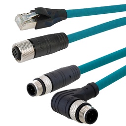 [M12 Cables] M12 Cable Assemblies