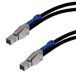 Câble HD Mini-SAS (SFF-8644) vers HD Mini-SAS (SFF-8644) 12G - 30AWG 