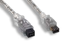 9P/6P IEEE 1394B FireWire Cable