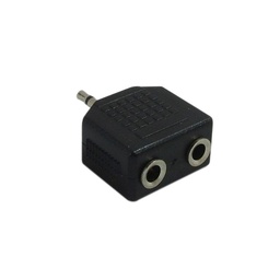 [MP25M/2XMPFS] 2.5mm Stereo Male to 2 x 3.5mm Stereo Female Adapter