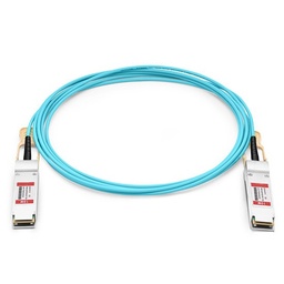 Câble optique actif compatible 100G QSFP28 à QSFP28 de Cisco QSFP-100G-AOC