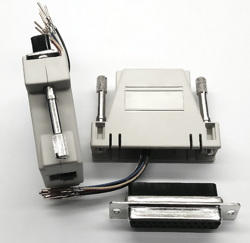 Modular Adapters RJ12 Off-Set DEC Mdular Jack to DB Connectors