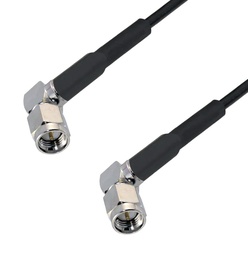 [LMR195-SMARAMSMARAM-X] LMR-195 SMA (Right Angle) Male to SMA (Right Angle) Male Cable