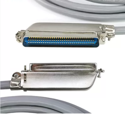Telco 50 Cables Cat3 90-Degree to 90-Degree Metal Connectors