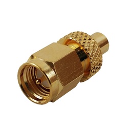 [AD-SMAMMCXF] SMA Male to MCX Female Adapter