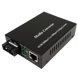 [FIMC-SMSC40KM] Singlemode Media Converter 10/100/1000, 40km SC (1310nm)