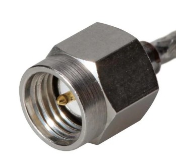 [RF-ZHS-11_SMA-50-3-235/133_N] Huber+Suhner, 11_SMA-50-3-235/133_N, SMA Connector Plug, Male Pin 50 Ohms Free Hanging (In-Line) Solder