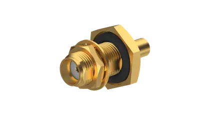 [RF-ZHS-24_SMA-50-2-15/111_NH] HUBER+SUHNER 24_SMA-50-2-15/111_NH  SMA Connector Jack, Female Socket 50 Ohms Panel Mount Solder