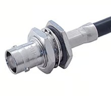 [RF-ZHS-24_BNC-50-2-13/133_NH] HUBER+SUHNER 24_BNC-50-2-13/133_NH  BNC Connector Jack, Female Socket 50 Ohms Panel Mount Crimp