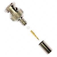 [ZAP31-71008-RFX] Amphenol RF, 31-71008-RFX, BNC Connector Plug, Male Pin 75 Ohms Free Hanging (In-Line) Crimp