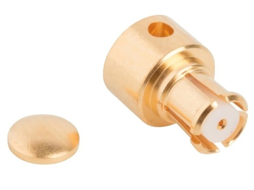 [RF-ZAP-SMP-FE-C06] SMP-FE-C06, SMP Connector Jack, Female Socket 50 Ohms Free Hanging (In-Line) Solder, Amphenol RF