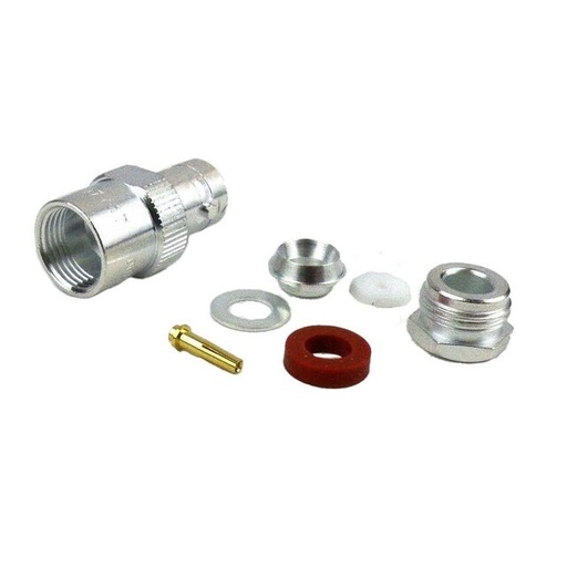 [RF-ZAP-M39012/17-0102] M39012/17-0102, BNC Connector Jack, Female Socket Free Hanging (In-Line) Crimp, Amphenol
