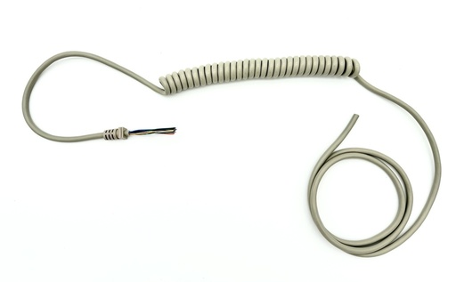 [YRBAI6035] COIL CORD, 16 Conductor 26AWG, 1' coil expands to 3'