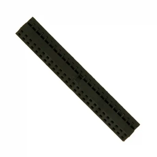 [ZAP-90311-050LF] 90311-050LF,  50 Position Rectangular Housing Connector Receptacle Black 0.079" (2.00mm), Amphenol ICC (FCI)