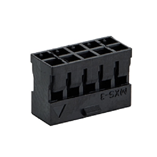 [ZMX-5110-1056] MOLEX 5110-1056, Position Rectangular Housing Connector Receptacle Black 0.079" (2.00mm)