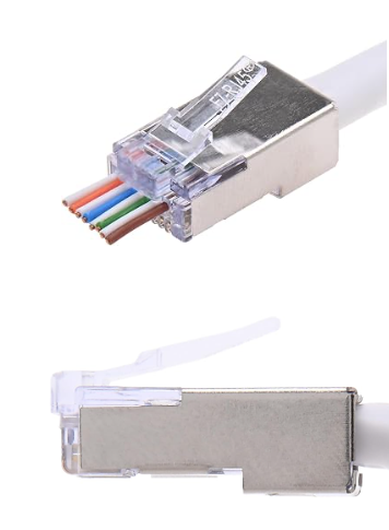 [105020] Platinum Tools 105020 EZ-RJ45 Shielded Internal Ground, PACK OF 60
