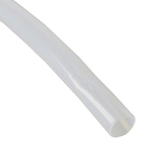 [ZAL-TFT20022] TFT20022, Natural Polytetrafluoroethylene (PTFE) Smooth Solid Tubing 0.026" (0.66mm), ALPHA Teflon Tubing Thin Wall, (Lot 54ft)