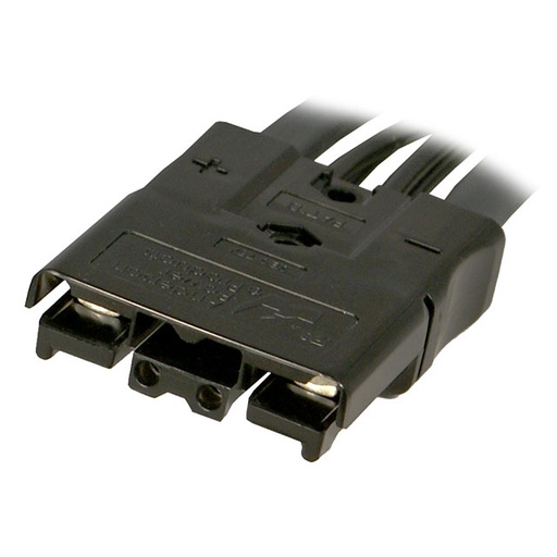 [SBS75XBLK-BK] SBS75XBLK-BK, 6 Position Blade Type Power Housing Connector Non-Gendered Black, Anderson Power Products, Inc.