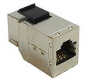 Cat6a Shielded RJ45 Keystone Jack, Female to Female