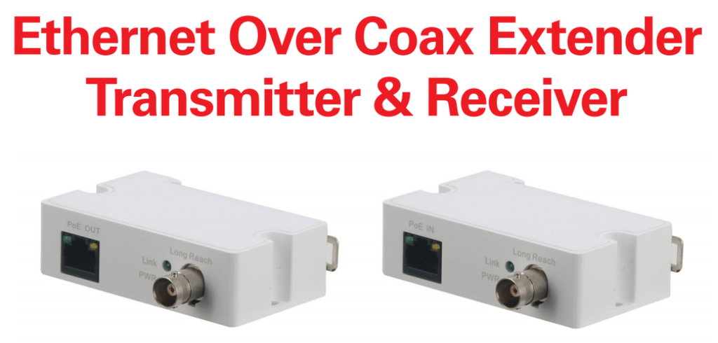 Ethernet over Coax Extender – Converter -  RJ45/BNC