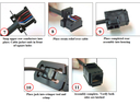 RJ45 FEMALE CABLE END PNL MT