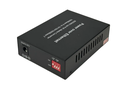 10/100/1000 Singlemode Media Converter 10km LC (1310nm) with PoE+