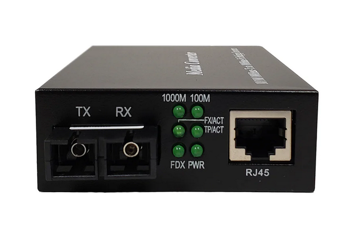 Singlemode Media Converter 10/100/1000, 40km SC (1310nm)