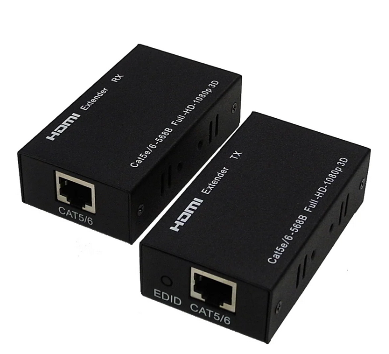 HDMI Extender Over One Cat5e/6 UTP Cable 60m (197')