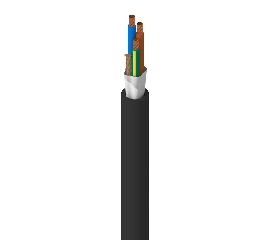 BELDEN 19352 SJT 18/3  BLK (price/foot)