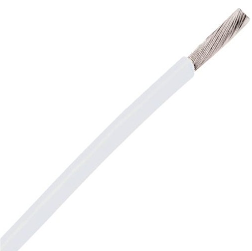 BELDEN 83005-9 TYPE E 22(7) WHITE 22 AWG Hook-Up Wire 7/30 White 600V (price/foot)