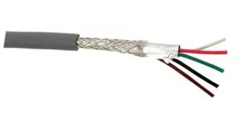 BELDEN 9614 9 COND 24AWG 7/32 PVC JACKET Foil, Braid (price/foot)