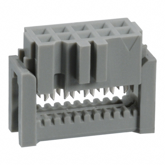 3M 89110-0101 Connecteur de prise 10 positions IDC Or 26-28 AWG