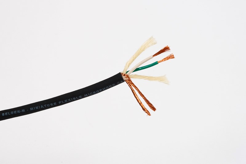 Câble de microphone 2 COND 24 AWG (105X44), cuivre nu