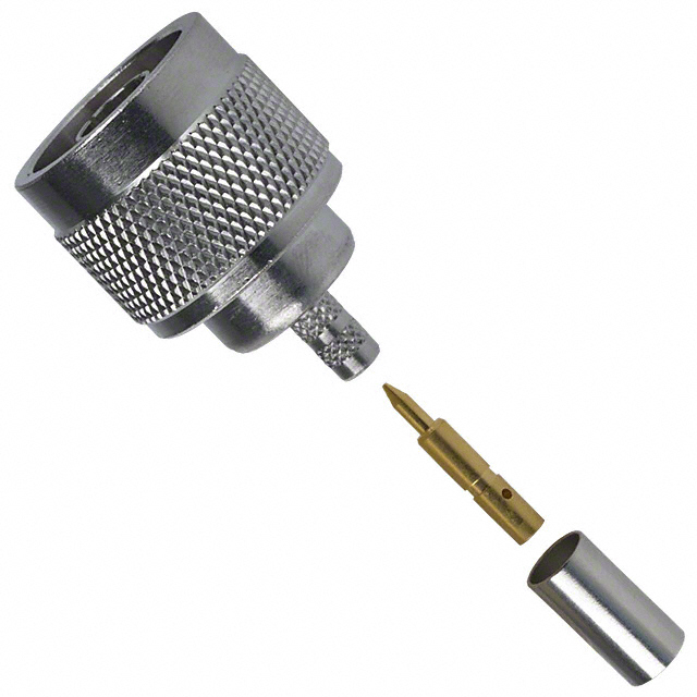 Amphenol RF, N-Type Straight Crimp Plug RG-58 RG-141 Times LMR-195 50 Ohm