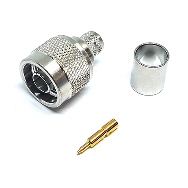 High Quality N-Type Male Crimp LLR-400 50 ohm
