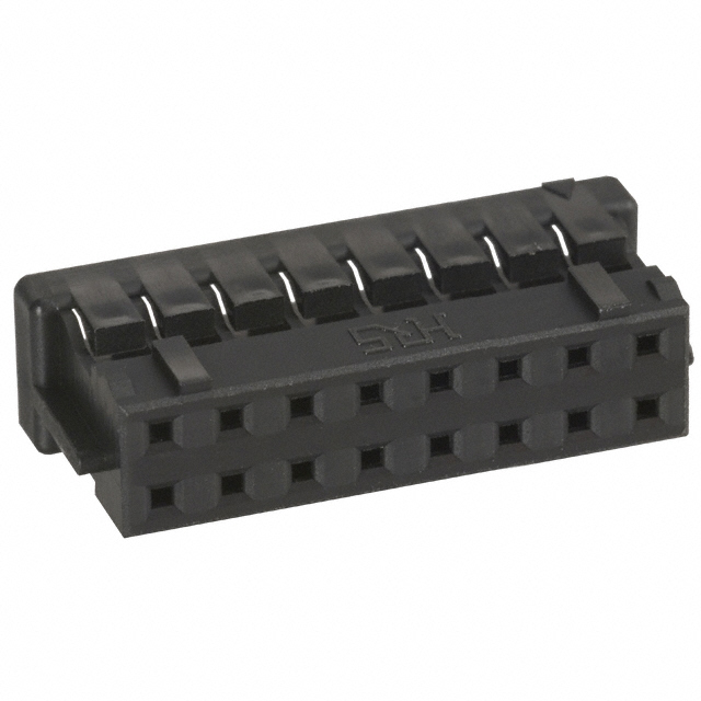 HIROSE 16 Position - Housings Receptacle Black 0.079" (2.00mm)