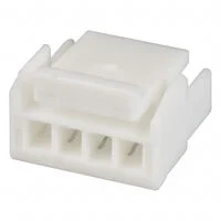 GHR-04V-S 4 Position Rectangular Housing Connector Receptacle Natural 0.049" (1.25mm)