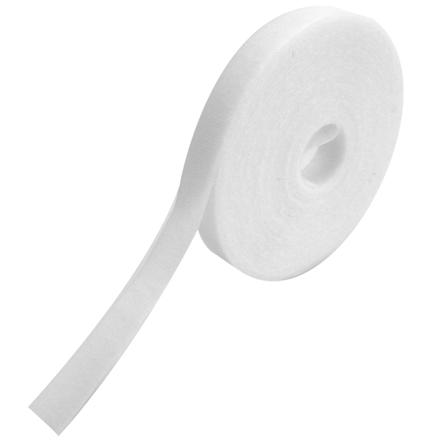 Velcro Roll, White 1/2" x 30 Feet
