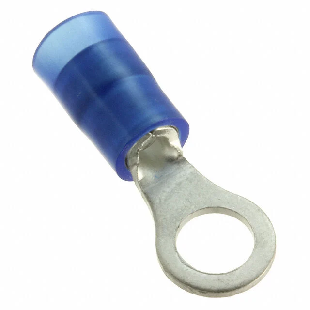 PN14-10R, RING # 10 Stud 14-16 AWG INSULATED Circular, Panduit Corp