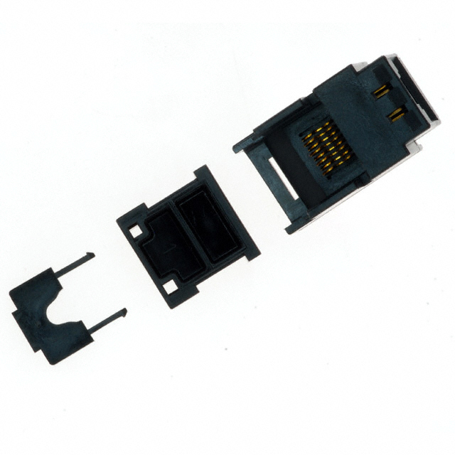 RJ45 Female Cable Mounted Connector CAT3