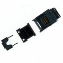 RJ45 Female Cable Mounted Connector CAT3
