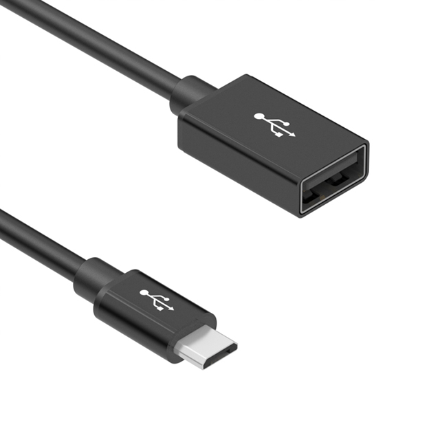 USB 2.0 A Female to MicroB Male 1M