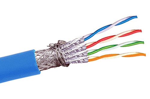 Câble CAT7, Ethernet 10G à blindage double