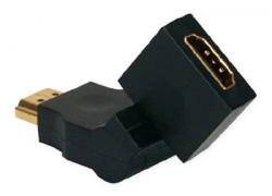 HDMI Male to HDMI Female Swivel Coupler
