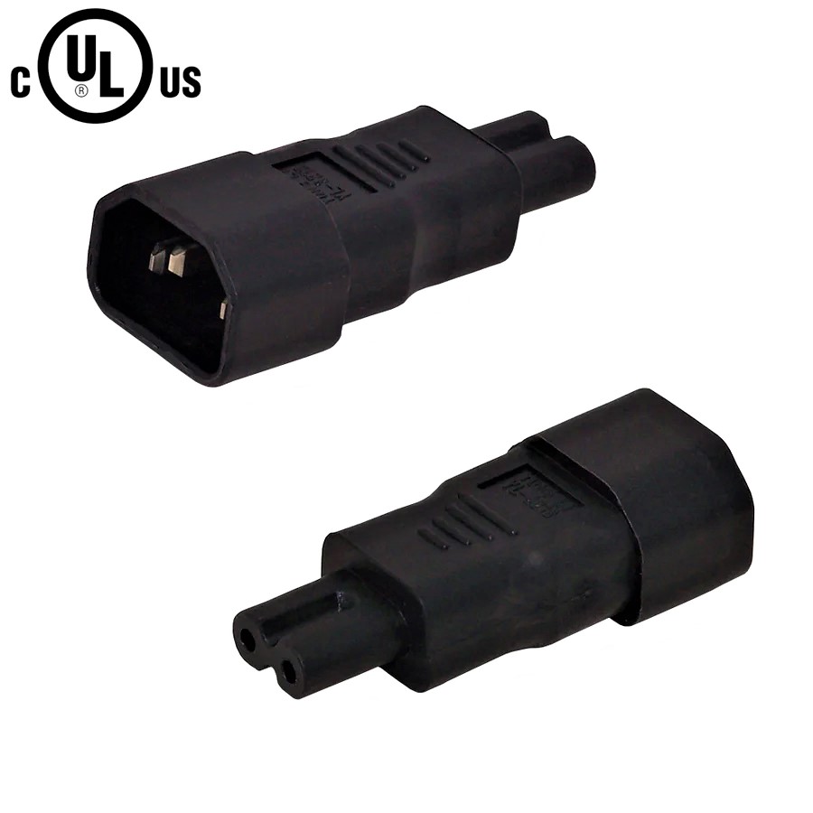 Adaptateur CA, avec prises C14 à C7