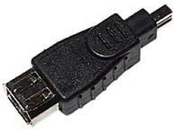 IEEE-1394A  6-Pin F to 4-Pin M
