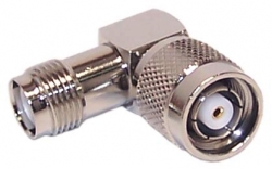 Adaptateur coudé, TNC-RP mâle à TNC-RP femelle