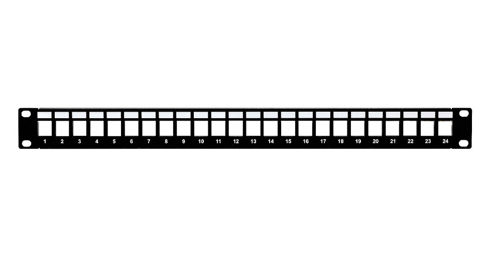 Blank Keystone Patch Panel - High Density Style